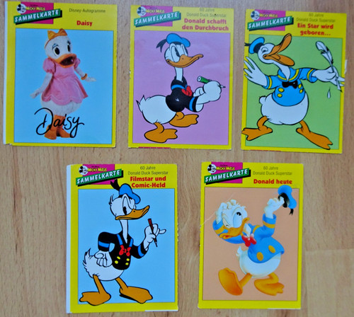 Micky maus sammelkarten 90er - maus,