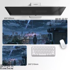 XXL Katzen Mauspad 900mm x 400mm rutschfest Mousepad PC Computerunterlage