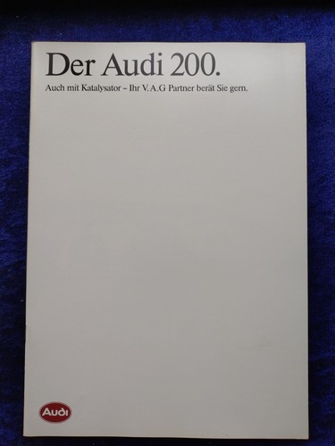 Audi 200 turbo quattro avant - turbo,