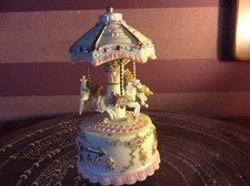 Spieluhr Pferdekarussel mit