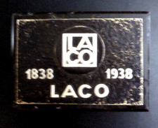 Laco Art Deco Uhrenwerbung