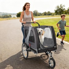 1 hundefahrradanhänger - 2-in-1,