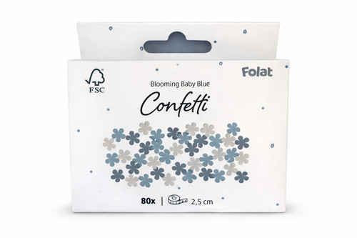 Folat konfetti baby blau - folat,