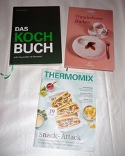 Thermomix Bücher Das Kochbuch grün, Wunderbares backen und ein Heft