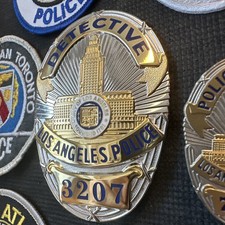obsolete Rare LAPD BADGE LOS