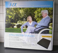 SILFLEX 200 ADL Anti Dekubitus Sitzkissen Sandwich-Gelkissen bis 120kg (NP139,-)