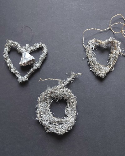 Alter tinsel baumbehang - tinsel,
