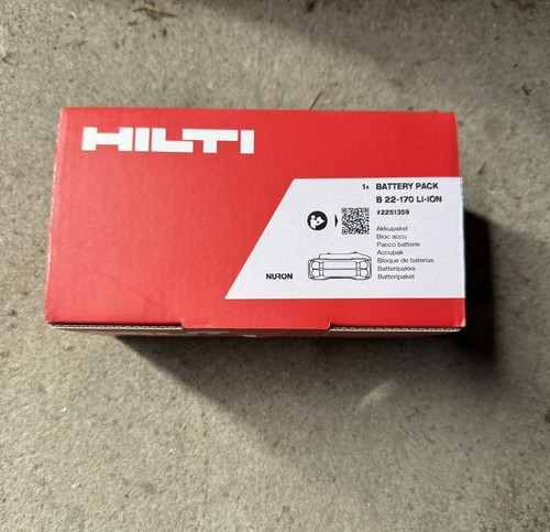 Hilti nuron akku 170 - hilti, b