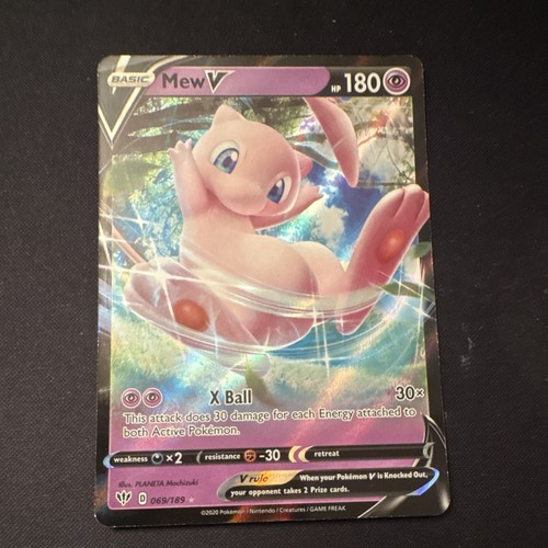Pokémon karte mew 069 189 - pokémon,