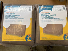 2 x Wasserabweisender Sofabezug für Terrassenbank, 230 cm  Ladenauflösung.
