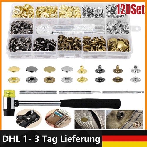 Druckknopf set mit - set, zange