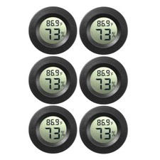 6x Digital Hygrometer Mini