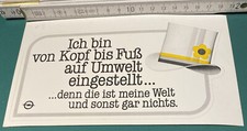 Aufkleber/Sticker: Opel auf
