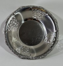 Vintage Alfra Alessi Obst Schale Frutta Centro Tavola Acciaio Inox 18/10 HLF2