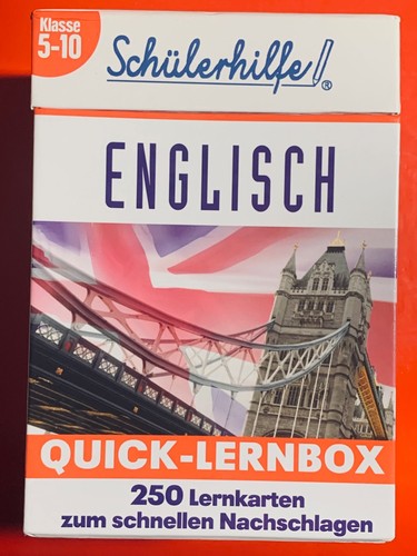 Lernkartensystem englisch - „englisch,