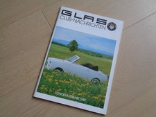Glas Club Nachrichten Sonderausgabe 1987 Goggomobil  70 Seiten Goggo Berichte