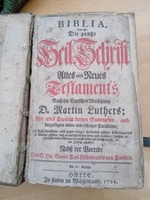Bibel, Heilige Schrift, 1724