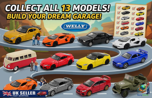 Welly 34 diecast car - 1:34,