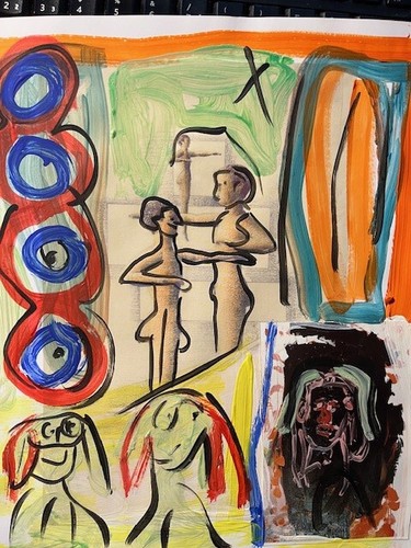 Bauhamalerei pop art - ,