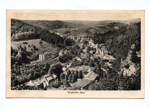 Glashütte sachsen - ak,