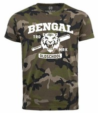 Herren Camo-Shirt Bengal Tiger