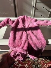 Einteiler Baby Rosa Plüsch