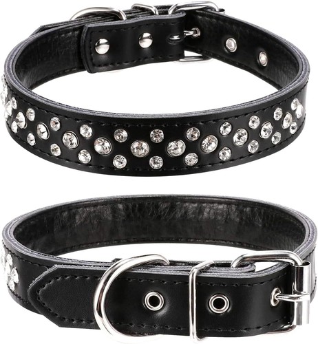 Hundehalsband mit strass - hundehalsband,