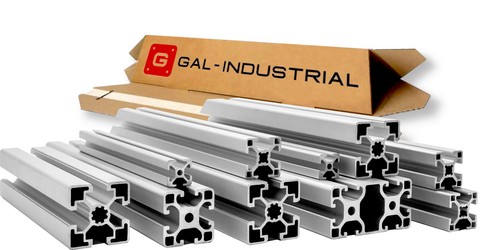 Aluminium konstruktionsprofil - aluminium,