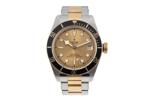 Tudor black bay stahl - black, /