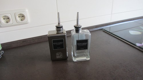 Essig und öl flaschen glas - öl,