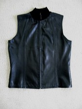 Leather & Merino Wool Knitted