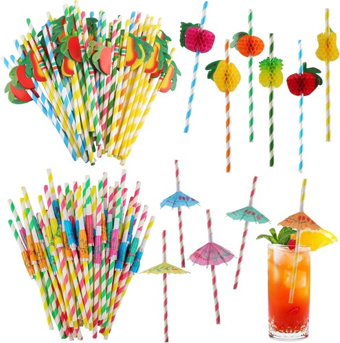 120er papierstrohhalme 20cm - 120er,