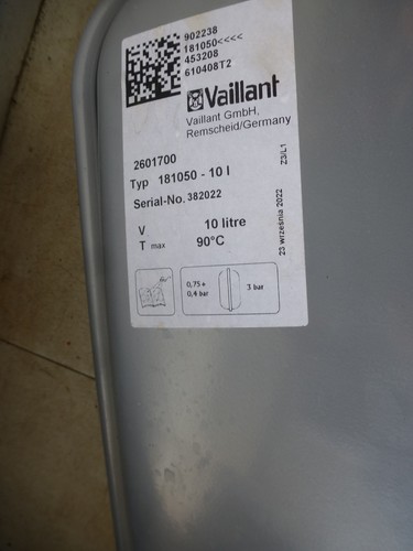 Vaillant ausdehnungsgefäß - ausdehnungsgefäß, 10