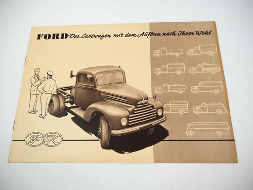 Original prospekt ford - ford, 1000