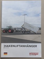 KRAMPE THL/SHL Hakenliftanhänger Kipper Prospekt Traktor Schlepper