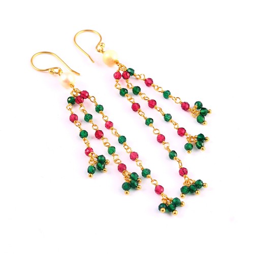 14k gold ohrringe mit echtem - gold,