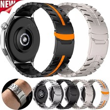 DE Titan Metall Armband Für Samsung Galaxy FE 7 6 5 4 3 Active 2 1 Classic S3 S2