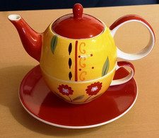 Tea for one Teetasse +Teekanne