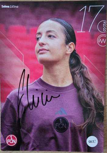 Selma licina handsignierte - selma,