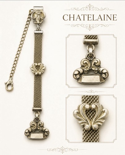 Taschenkette victorian mit - taschenkette,