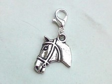 Charms Anhänger *PFERDEKOPF Charm Pferd Glücksbringer für Bettelarmband Kette