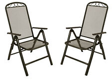 Gartenstuhl Klappstuhl Klappsessel Hochlehner CLASSIC Metall, 2 STCK 2. WAHL