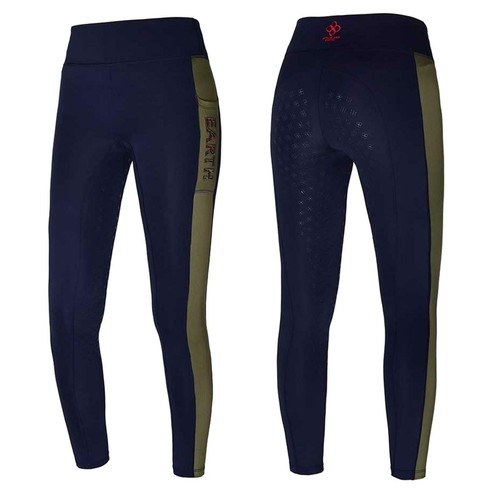 Kingsland earth damenreithose - earth,