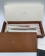 Graf von Faber-Castell Rollerball Kugelschreiber versilbert Fadenmuster in OVP