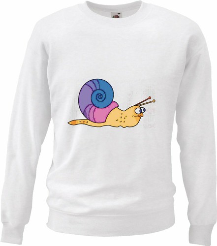 Sweatshirt schnecke - sweatshirt,