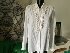 Ann Demeulemeester Bluse weiss