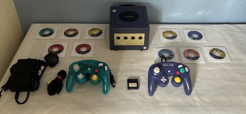 Nintendo gamecube konsole lila - nintendo,