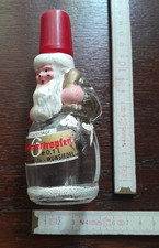 Alte kleine Schnapsflasche Weihnachtsmann Sechsämtertropfen Vetter Wunsiedel