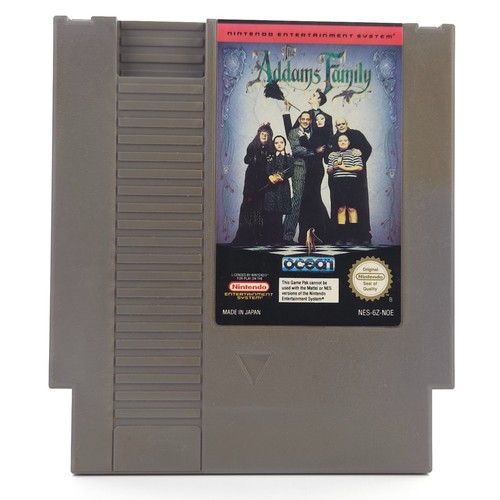 Nintendo nes spiel the addams - spiel:,