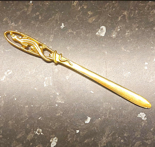 1900 jugendstil messing - um,